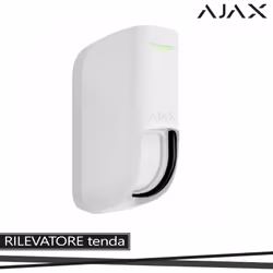 Rilevatore di movimento a tenda .Rilevatore di movimento senza fili a tenda bidirezionale - Tecnologia wireless Jeweller e Wi ...