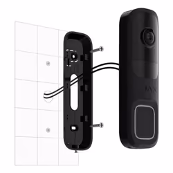 Ajax Doorbell Nero - Vista aggiuntiva 6