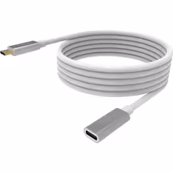 Vision TC 2MUSBCEXT cavo USB USB 3.2 Gen 2 (3.1 Gen 2) 2 m USB C Bianco - Vista aggiuntiva 2