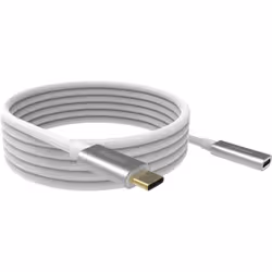 Vision TC 2MUSBCEXT cavo USB USB 3.2 Gen 2 (3.1 Gen 2) 2 m USB C Bianco - Vista aggiuntiva 3