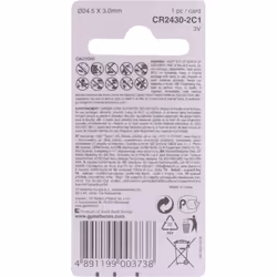 GP Batteries Lithium Cell Lithium CR2430 - 1 Batteria monouso Litio - Vista aggiuntiva 5