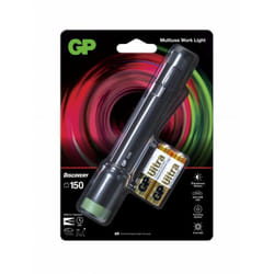 Gp Batteries - gp Battery Torcia led C33 150LM con 2 Batterie Stilo aa e Luce Laterale