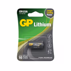GP Batteries 102037 batteria per uso domestico Batteria monouso CR123A Lithium-Manganese Dioxide (LiMnO2) - Vista aggiuntiva 2
