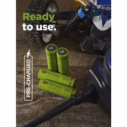 GP Batteries 210AAHCE-2WB2 Batteria ricaricabile Stilo AA Nichel-Metallo Idruro (NiMH) - Vista aggiuntiva 7