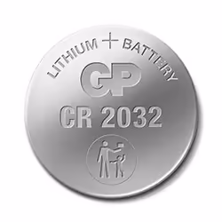GP Batteries Lithium CR2032, Batteria monouso, CR2032, Lithium-Manganese Dioxide (LiMnO2), 3 V, 4 pz, 165 mAh