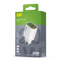 GP Batteries 150GP20WPD Caricabatterie per dispositivi mobili Universale Bianco AC Ricarica rapida Interno