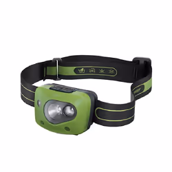 GP Lighting CH43, Torcia a fascia, Verde, Pulsanti, IPX4, LED, 300 lm