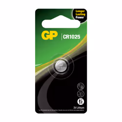 GP Batteries 103238 pile domestique Batterie à usage unique CR1025 Lithium-Manganese Dioxide (LiMnO2)