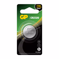 GP Batteries 103237 pile domestique Batterie à usage unique CR2320 Lithium-Manganese Dioxide (LiMnO2)