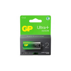 Batterie GP Ultra Plus Alcaline Mezza torcia C: 14 AUP/LR14 Confezone da 2 batterie