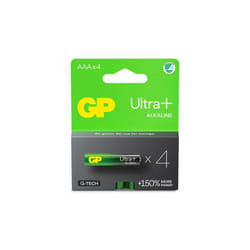Gp Batteries - Batterie gp Ultra Plus Alcaline MiniStilo aaa: 15 AUP/LR03 Confezone da 4 batterie