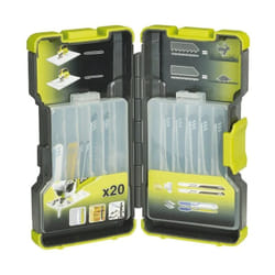 Ryobi - RAK20JB Kit 20 Lame Seghetto Alternativo 75/100mm Legno Plastica Metallo
