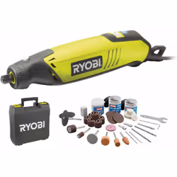 Utensile rotativo potente 150 W con kit accessori 115 pz. Controllo della velocità variabile per un lavoro adatto al material ...