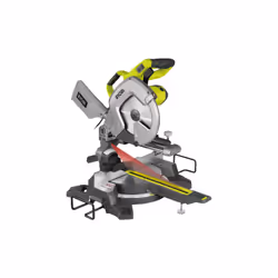 Presentazione : Troncatrice elettrica radiale RYOBI 2000W 254mm EMS254L con guida laser per una precisione di taglio garantit ...