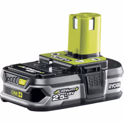 SPECIFICHE Potente batteria al litio+ da 2,5 Ah compatibile e retrocompatibile con gli utensili da 18V ONE+™ per il fai da te ...