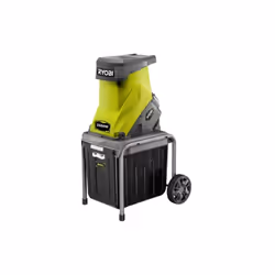 Presentazione : RYOBI 2500W RSH2545B trituratore ideale per germogli giovani e potature stagionali. L'azionamento automatico  ...