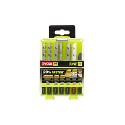 Ryobi - RAK10JSBMP Kit 10 Lame Universali Seghetto Alternativo 6/10/14/20/24 tpi