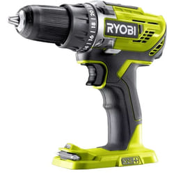 Ryobi - trapano avvitatore a batteria 'r18dd3-0' 18v, solo corpo macchina