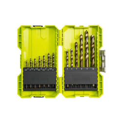 Ryobi - RAK19HSS2 Kit 19 Punte hss Trapano Avvitatore Per Metallo
