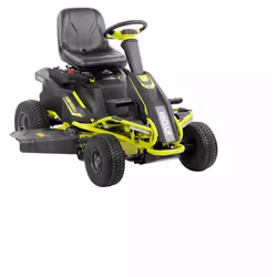 Il trattorino rider rasaerba Ryobi RM480E con scarico laterale è una macchina estremamente innovativa per tagliare ampi giard ...