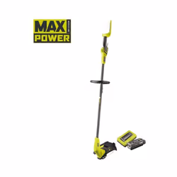 Il tagliabordi RYOBI 36V LithiumPlus - 1 batteria da 2,0 Ah - 1 caricabatterie RY36LT33A-120 è pronto all'uso e rende la manu ...