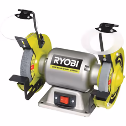 Smerigliatrice da banco RBG6G elettrica 250 W - Ryobi.Smerigliatrice da banco elettrica con motore ad induzione 250 W. Dotata ...