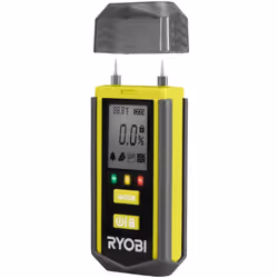 Misuratore di umidità RBPINMM1- Ryobi Misuratore di umidità con misurazione istantanea dell'umidità presente nel materiale e ...