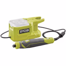 Utensile rotativo compatto RRT18-0, solo corpo macchina batteria non include - Ryobi.Utensile rotativo a batteria 18V per lev ...