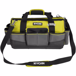 Borsa portautensili Ryobi RSSMTB1, capacità 33L, costruita per resistere nel tempo. Le tasche in poliestere 1680D garantiscon ...
