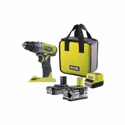 Presentazione : Il RYOBI 18V OnePlus - 2 Batterie 4.0Ah e 2.0Ah - 1 Caricabatterie - R18PD2-242S è un pratico strumento che p ...