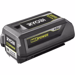 Batteria Ryobi RY36B40B 36V 4Ah Lithium + Max Power, più autonomia e maggiori performance rispetto alla precedente generazion ...