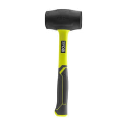 Ryobi - RHHM450 Mazzuola Antirimbalzo Testa Acciaio Impugnatura Legno 450 gr