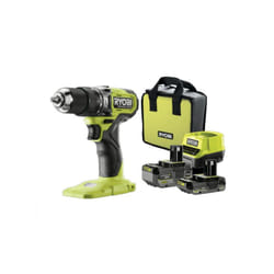 Ryobi - Trapano a percussione 18V OnePlus Brushless - 1 batteria 4,0 Ah - 1 batteria 2,0 Ah - 1 caricatore - RPD18BL1-2C42