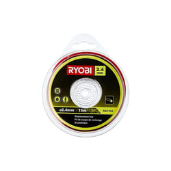 Ryobi RAC104 Bobina Filo Tondo Universale Decespugliatore 2.4mm x 15m Rosso