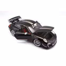 BBURAGO 1/18 PORSCHE 911 GTS RS 4.0 - Noire - Vista aggiuntiva 2