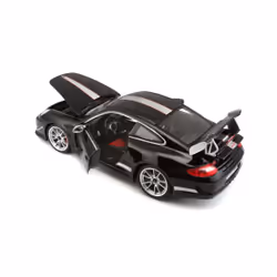 BBURAGO 1/18 PORSCHE 911 GTS RS 4.0 - Noire - Vista aggiuntiva 3