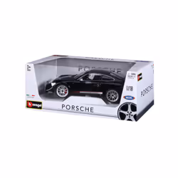BBURAGO 1/18 PORSCHE 911 GTS RS 4.0 - Noire - Vista aggiuntiva 4