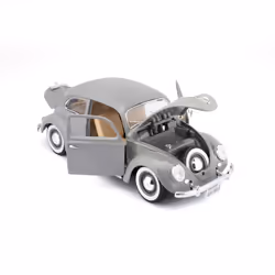 BBURAGO 1/18 VOLSKWAGEN COCCINELLE KAFER BEETLE 1955 - Gris