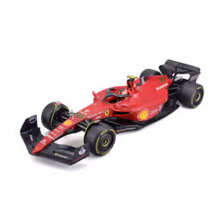 BBURAGO 1/18 FERRARI - 2022 FORMULE 1 - avec casque #Sainz