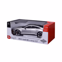 BBURAGO Audi RS e-tron GT 22 1:18 Modello city car Preassemblato