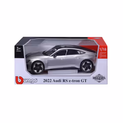 BBURAGO Audi RS e-tron GT 22 1:18 Modello city car Preassemblato