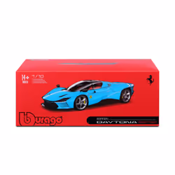 BBURAGO 1/18 FERRARI SIGNATURE - Daytona SP3 - Bleue - Vista aggiuntiva 4