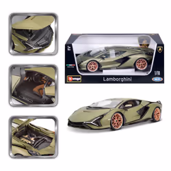 BBURAGO Lamborghini Sian FKP 37 Modello supercar Preassemblato 1:18