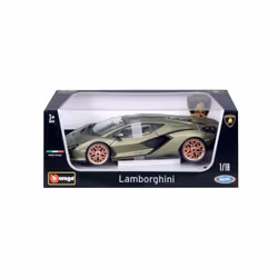 BBURAGO Lamborghini Sian FKP 37 Modello supercar Preassemblato 1:18 - Vista aggiuntiva 4