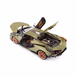 BBURAGO Lamborghini Sian FKP 37 Modello supercar Preassemblato 1:18 - Vista aggiuntiva 7