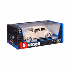 BBURAGO Volkswagen Käfer 1955 Modellino di macchina classica Preassemblato 1:18