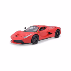 BBURAGO Ferrari LaFerrari, Modello supercar, Preassemblato, 1:18, Ferrari LaFerrari, Qualsiasi tipo, Metallo, Plastica