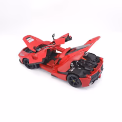 BBURAGO Ferrari LaFerrari Modello supercar Preassemblato 1:18 - Vista aggiuntiva 8