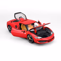 BBURAGO Ferrari 296 GTB 1:18 Modello supercar Preassemblato - Vista aggiuntiva 4