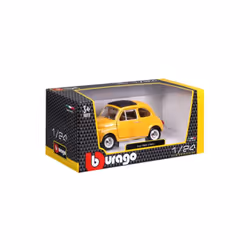 BBURAGO Fiat 500 F 1965 Modellino di macchina classica Preassemblato 1:24